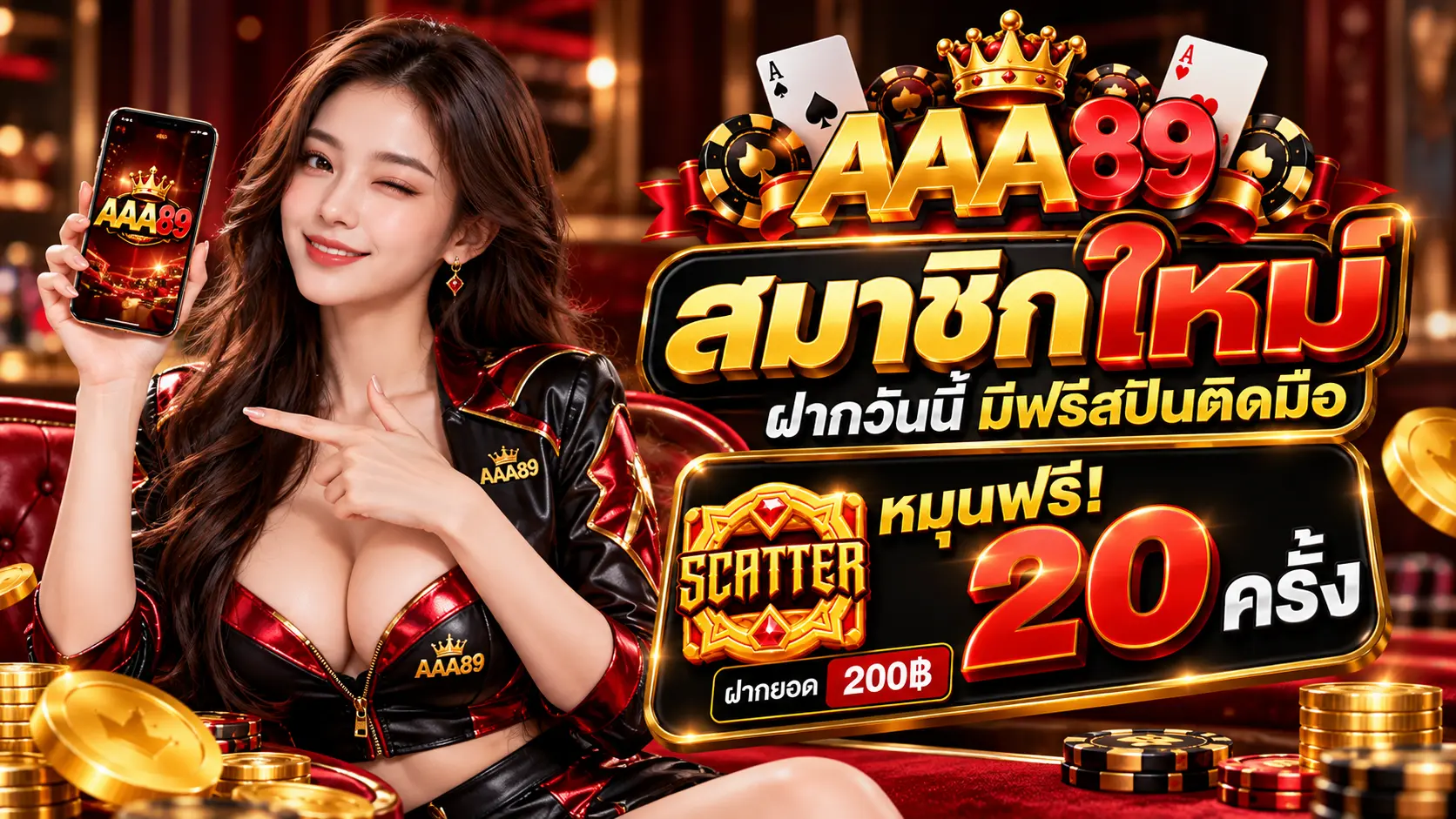 AAA89 โปร200