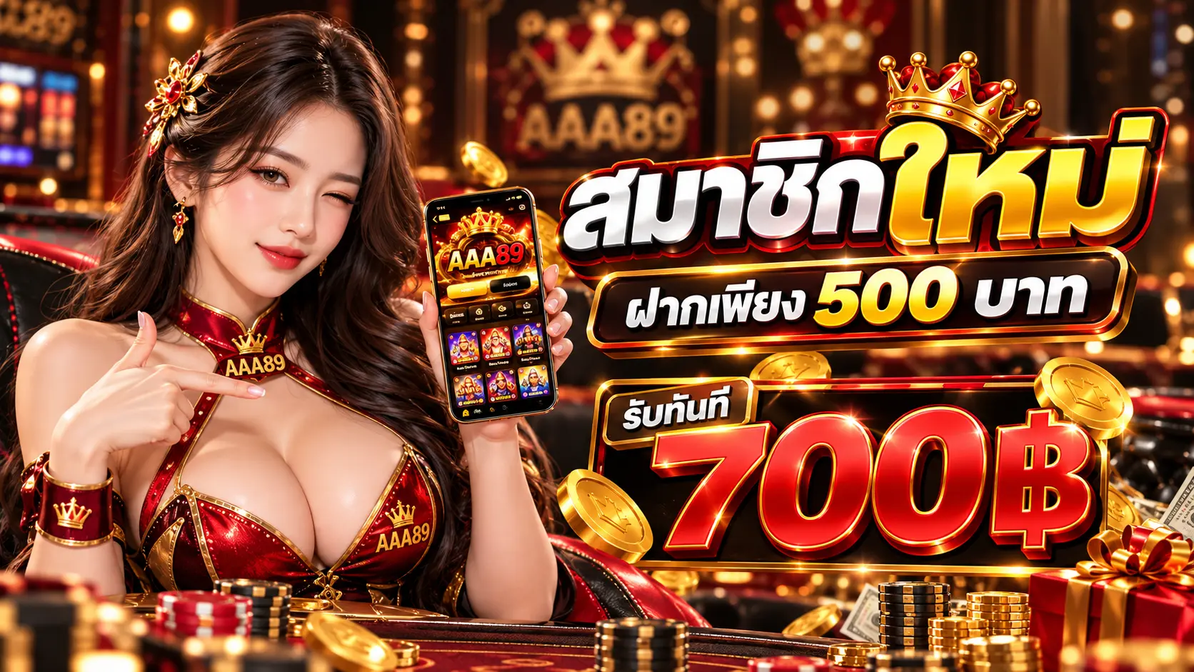 AAA89 โปรสมาชิกใหม่
